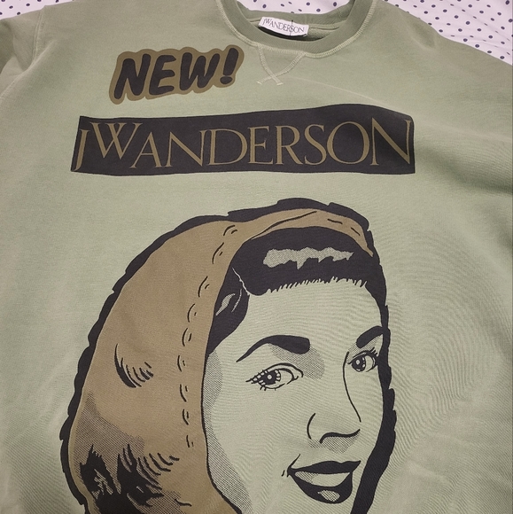 J.W. ANDERSON Bonnet Print Sweatshirt - Picture 4 of 8